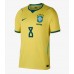 Muški Nogometni Dres Brazil Bruno Guimaraes #8 Domaci SP 2026 Kratak Rukav